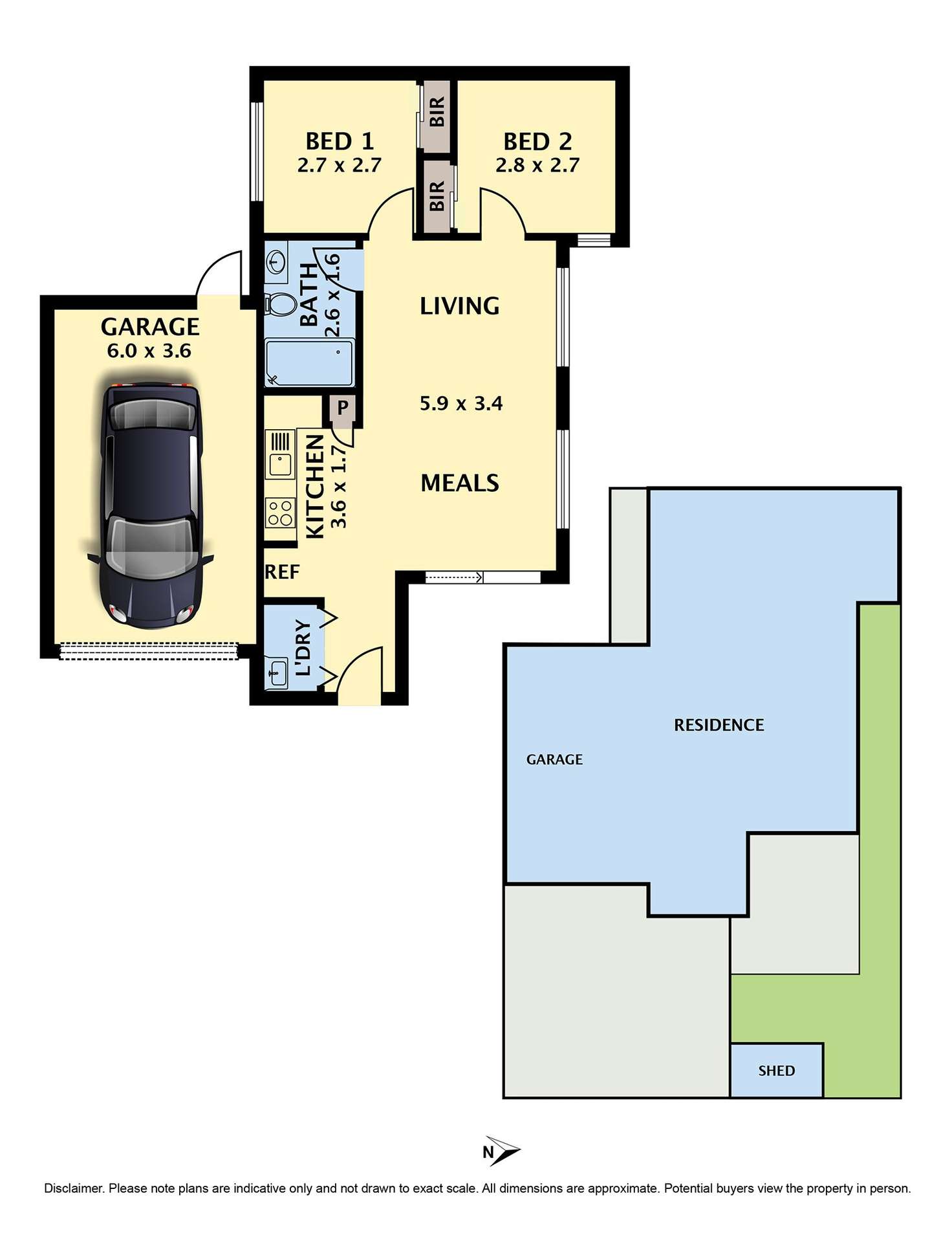 Floorplan of Homely unit listing, 3/20 Margaret Street, Fawkner VIC 3060