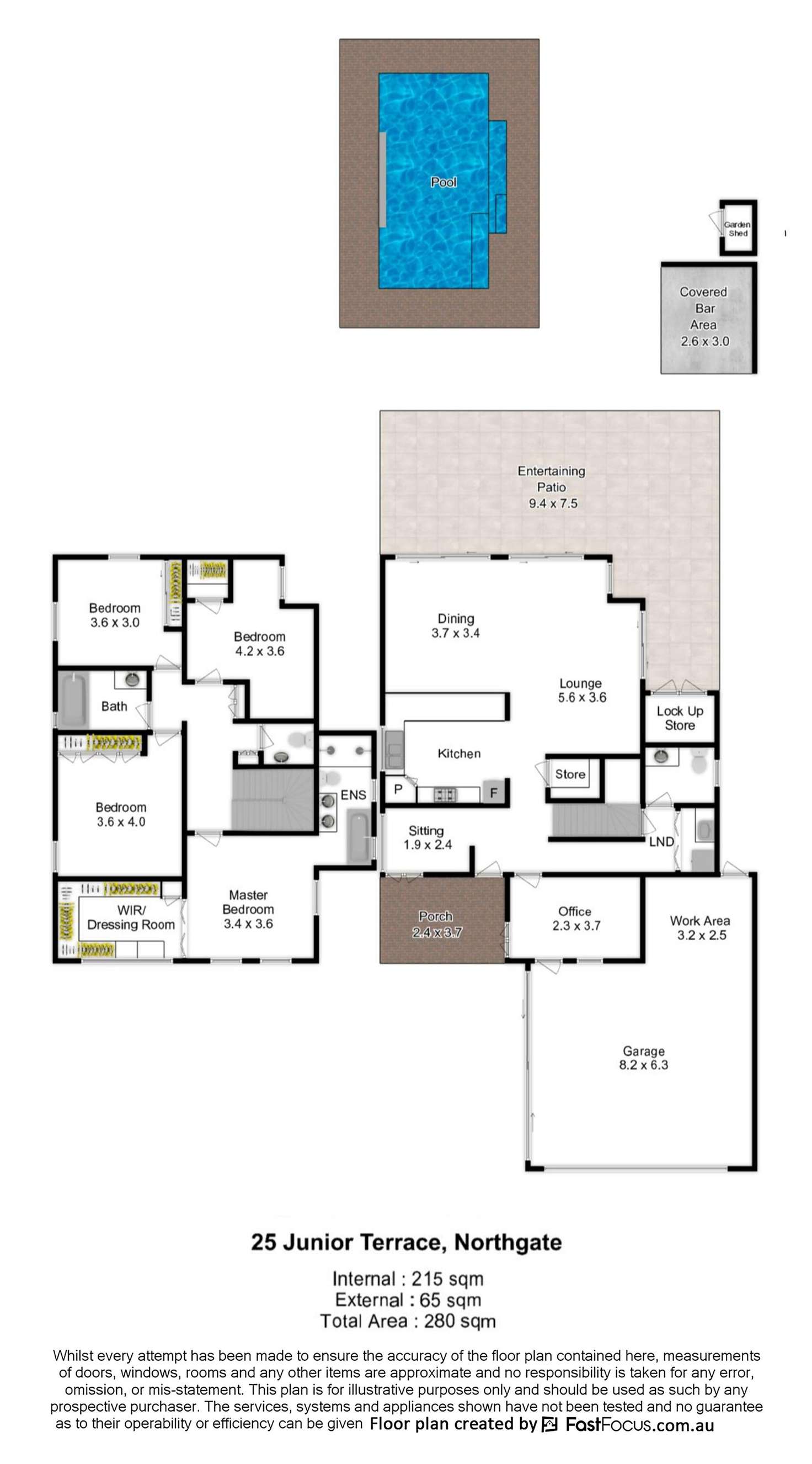 Floorplan of Homely house listing, 25 Junior Terrace, Northgate QLD 4013