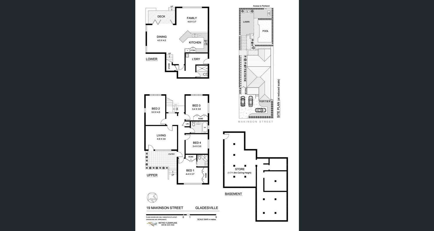 Floorplan of Homely house listing, 19 Makinson Street, Gladesville NSW 2111