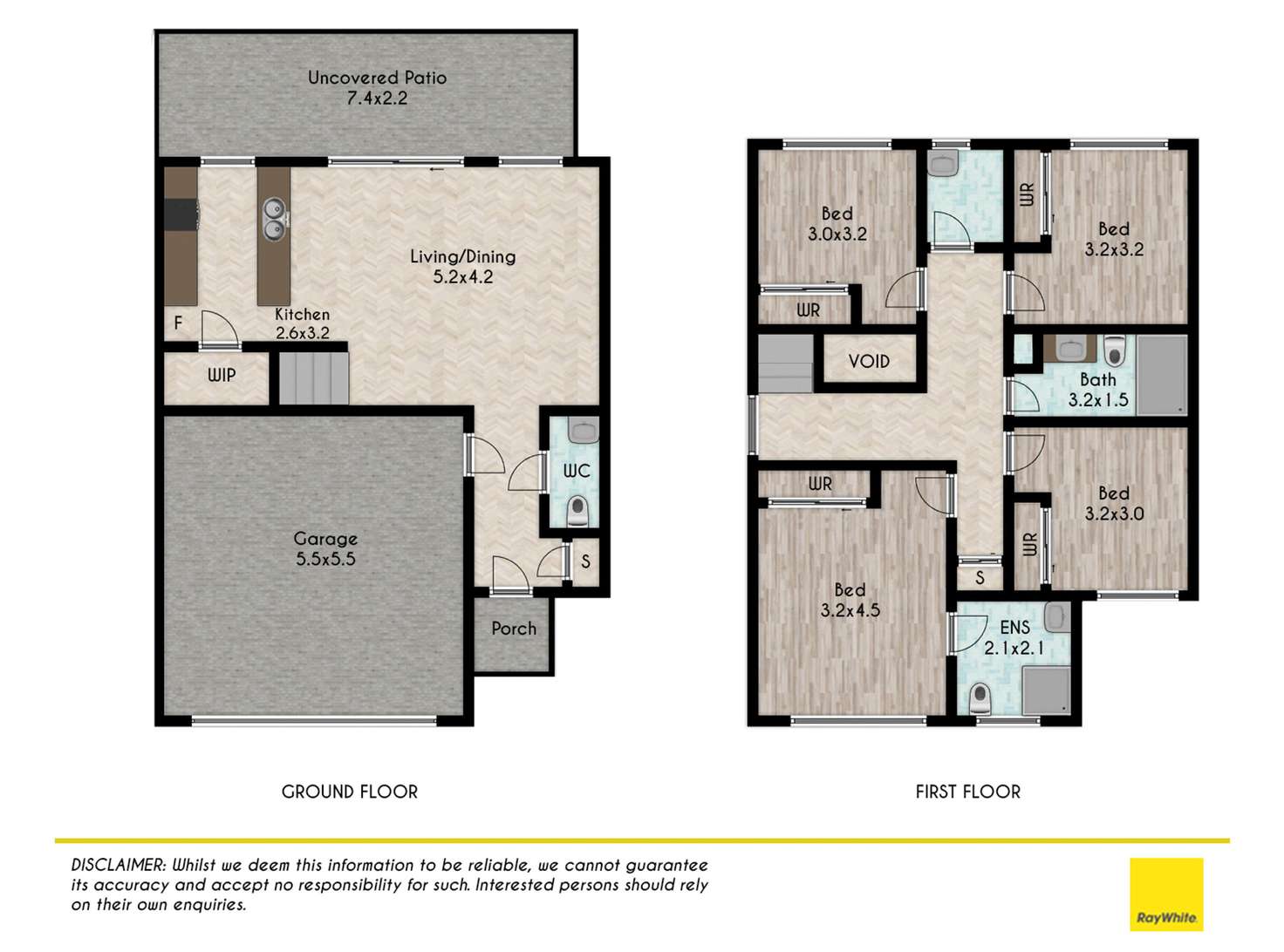 Floorplan of Homely townhouse listing, 10 Sharada Glade, Woodcroft NSW 2767
