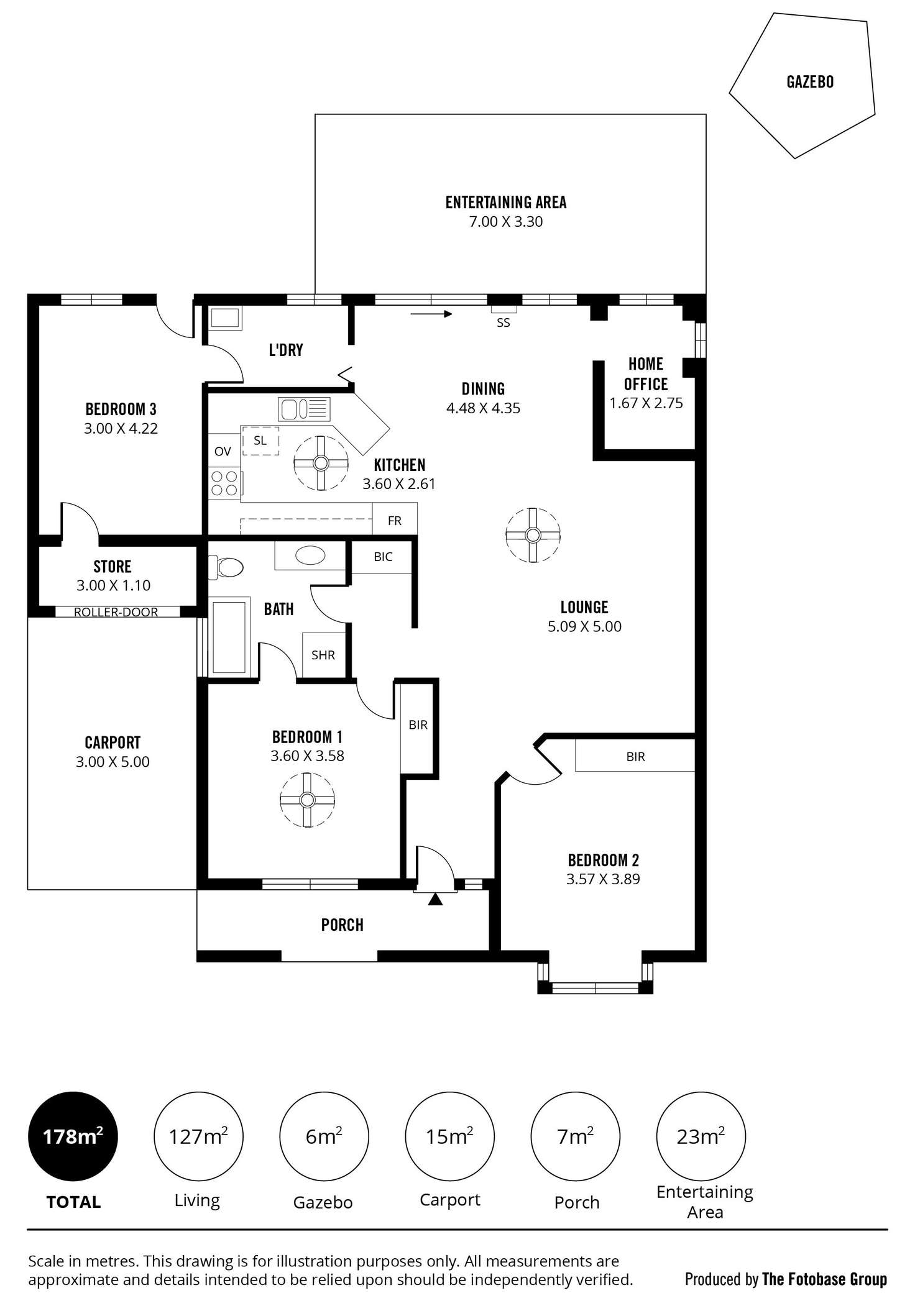 Floorplan of Homely unit listing, 3/103 Wellington Road, Mount Barker SA 5251