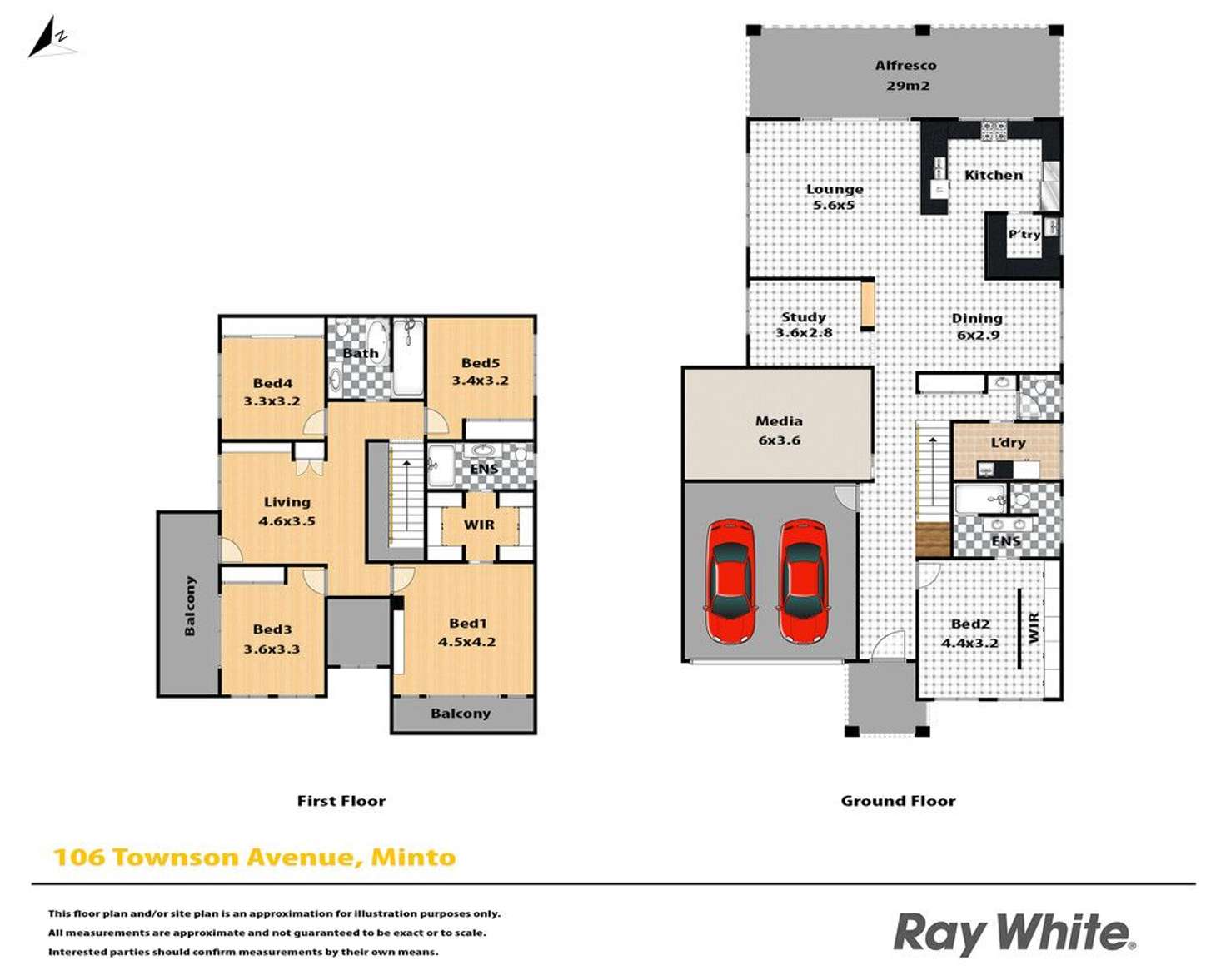 Floorplan of Homely house listing, 106 Townson Avenue, Minto NSW 2566