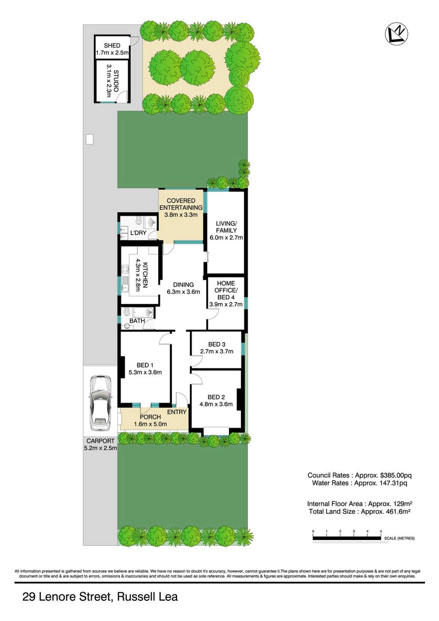Floorplan of Homely house listing, 29 Lenore Street, Russell Lea NSW 2046