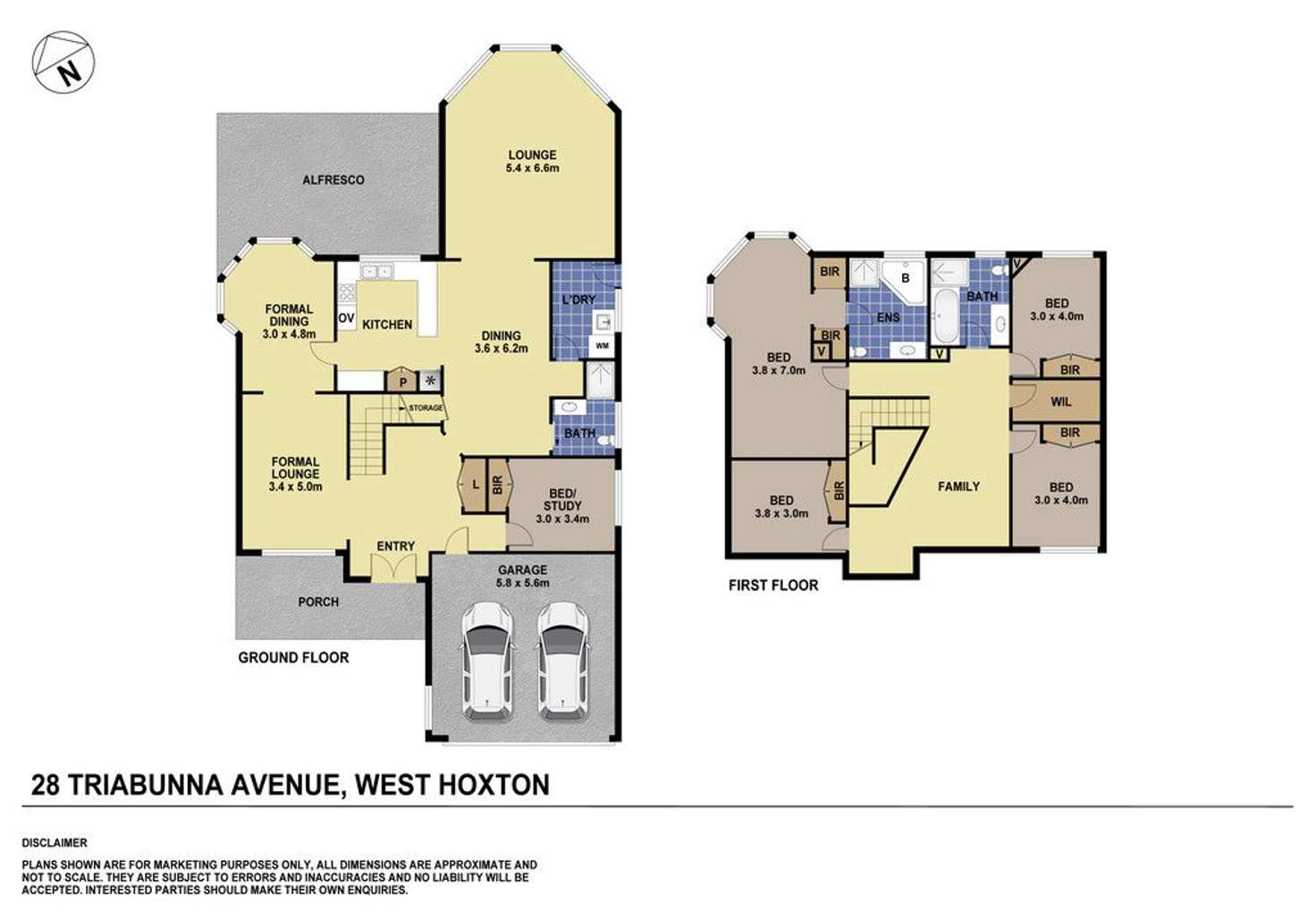 Floorplan of Homely house listing, 28 Triabunna Avenue, West Hoxton NSW 2171
