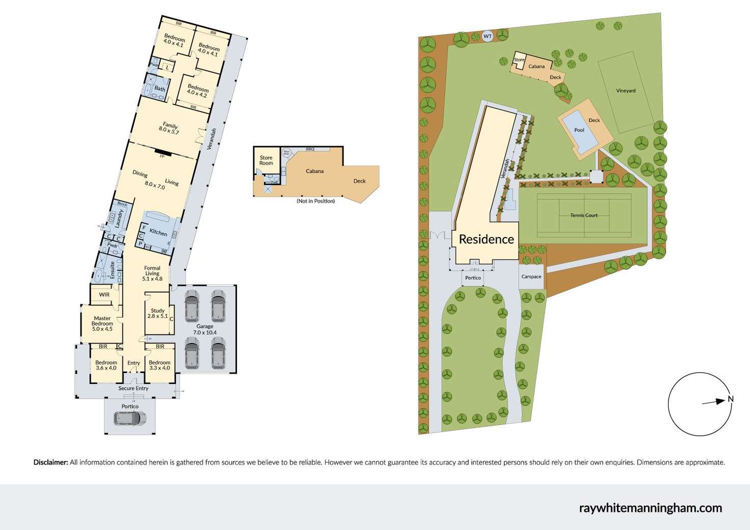 Floorplan of Homely house listing, 1 Bernarra Court, Donvale VIC 3111