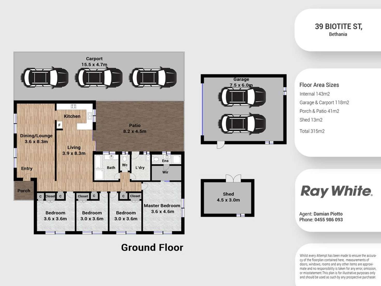 Floorplan of Homely house listing, 39 Biotite Street, Bethania QLD 4205