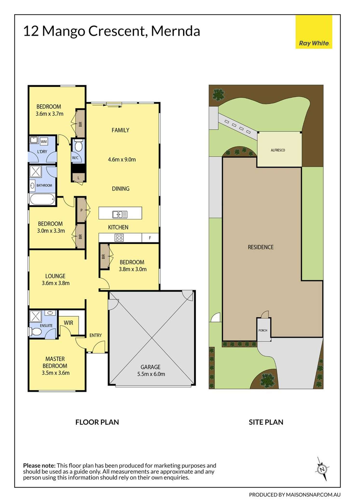 Floorplan of Homely house listing, 12 Mango Crescent, Mernda VIC 3754