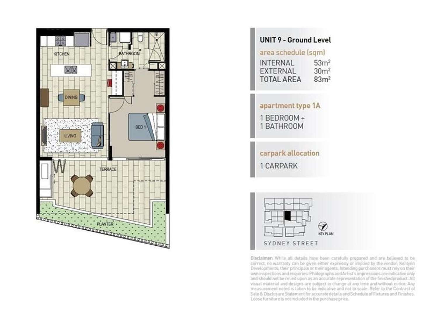 Floorplan of Homely apartment listing, 9/166 Sydney Street, New Farm QLD 4005