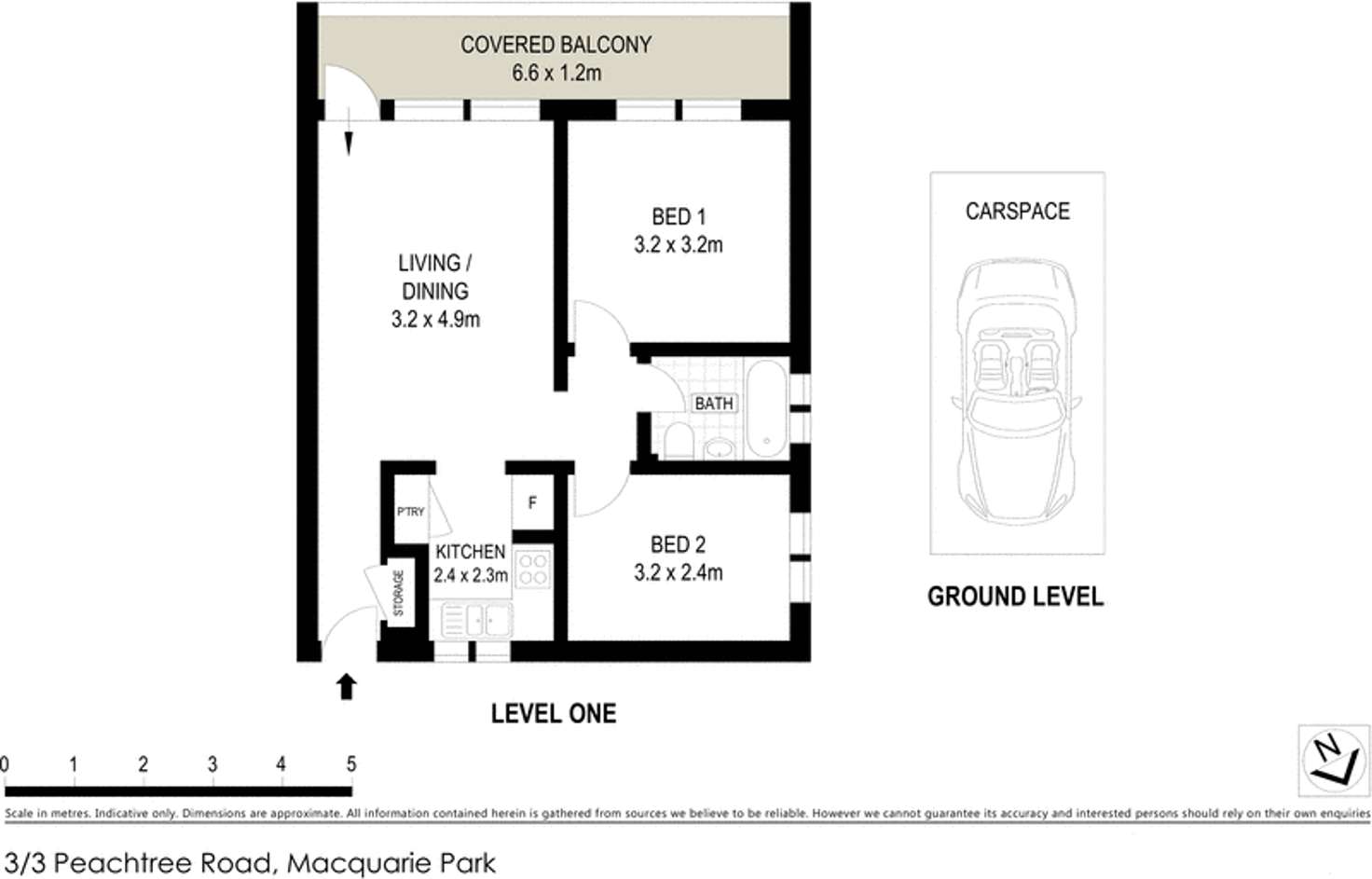 Floorplan of Homely apartment listing, 3/3 Peach Tree, Macquarie Park NSW 2113