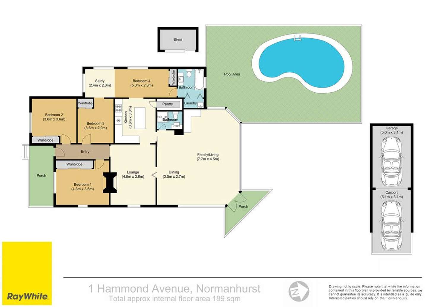 Floorplan of Homely house listing, 1 Hammond Avenue, Normanhurst NSW 2076