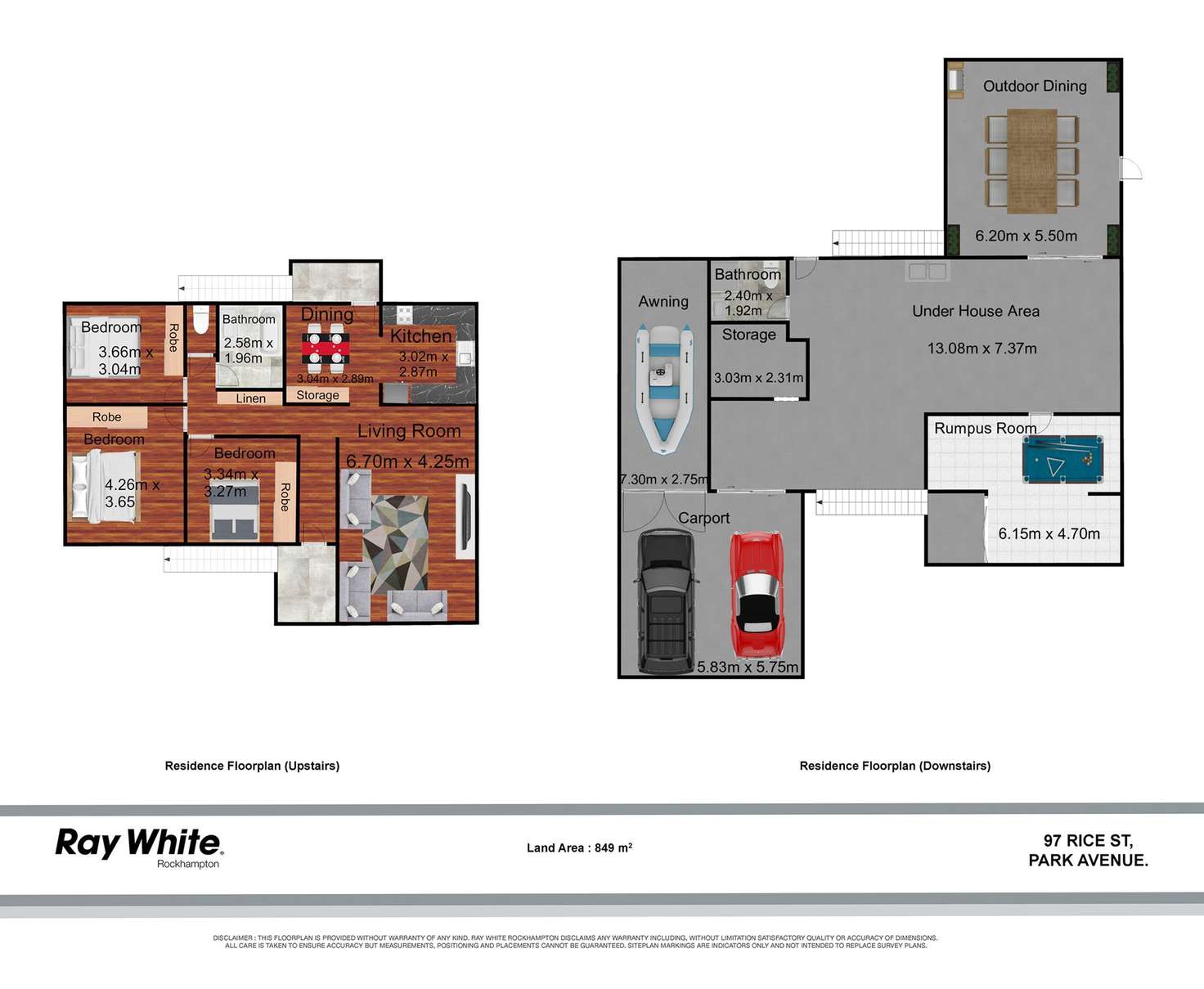 Floorplan of Homely house listing, 97 Rice Street, Park Avenue QLD 4701