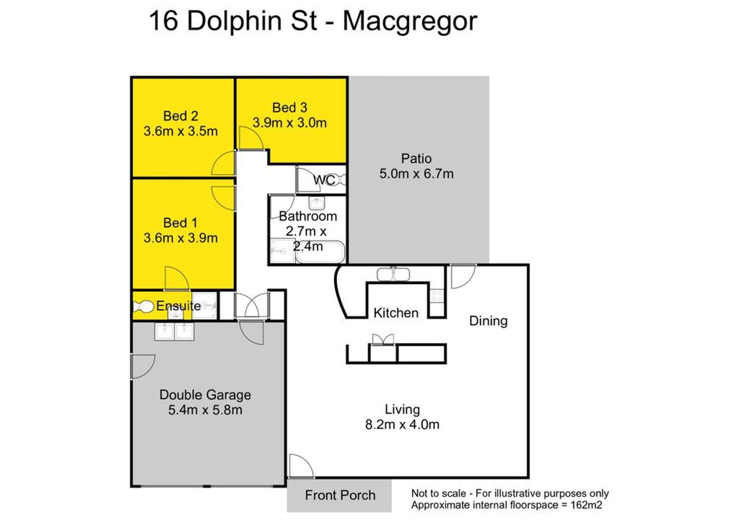 Floorplan of Homely house listing, 16 Dolphin Street, Macgregor QLD 4109