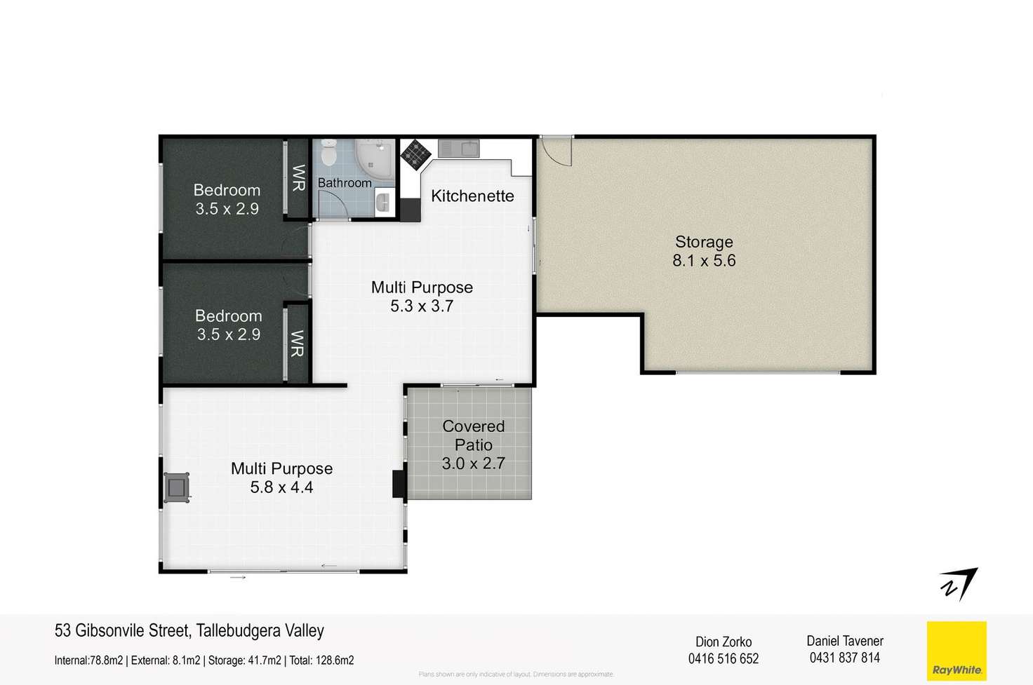 Floorplan of Homely house listing, 53 Gibsonville Street, Tallebudgera Valley QLD 4228