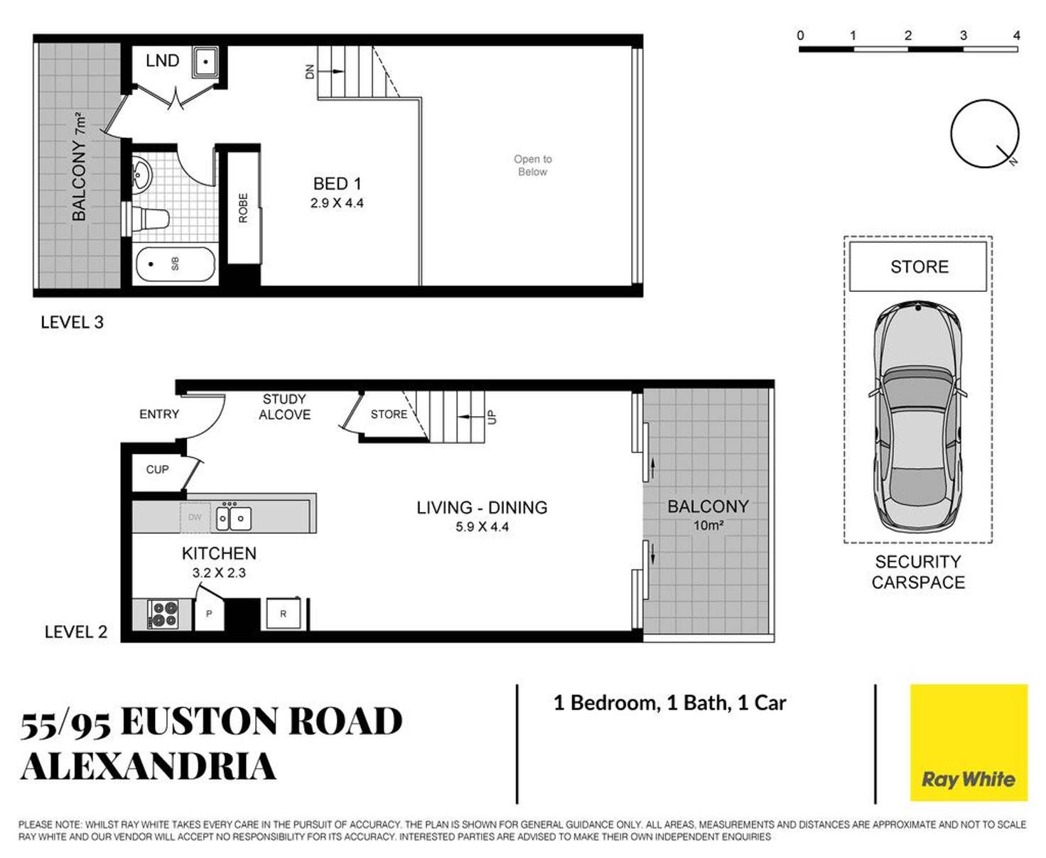 Floorplan of Homely apartment listing, 55/95 Euston Road, Alexandria NSW 2015