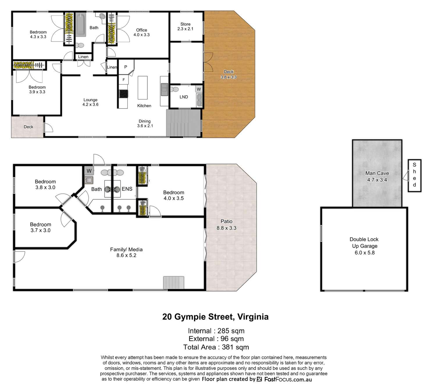 Floorplan of Homely house listing, 20 Gympie Street, Virginia QLD 4014