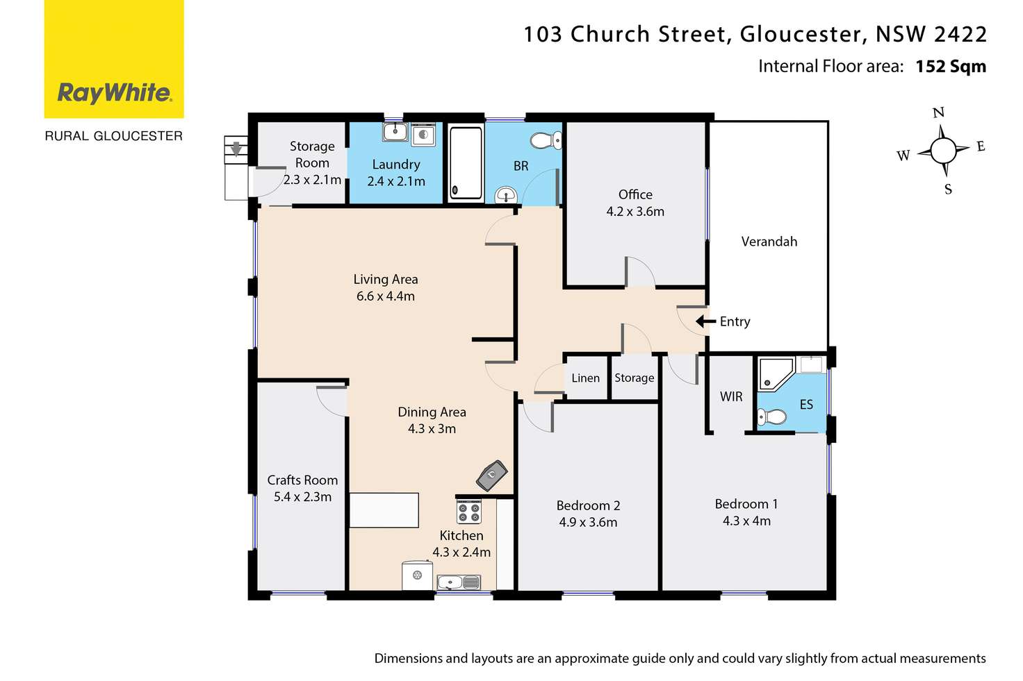 Floorplan of Homely house listing, 103 Church Street, Gloucester NSW 2422