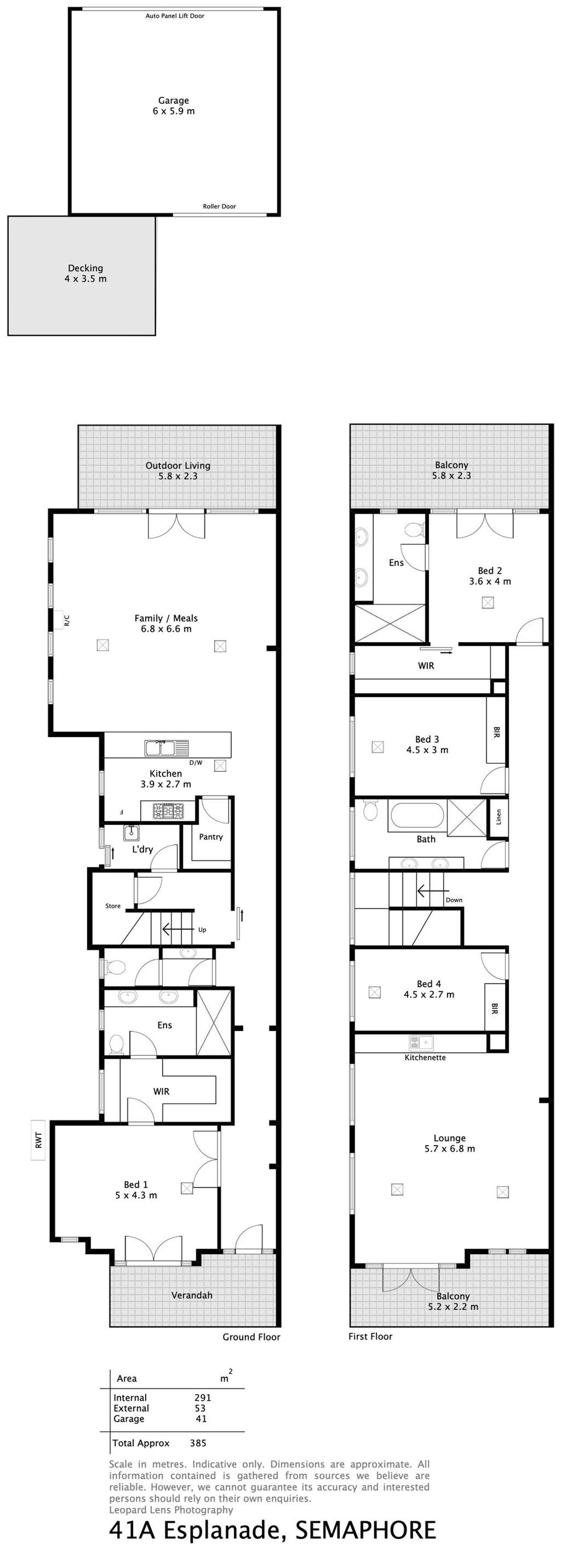 Floorplan of Homely house listing, 41A Esplanade, Semaphore SA 5019