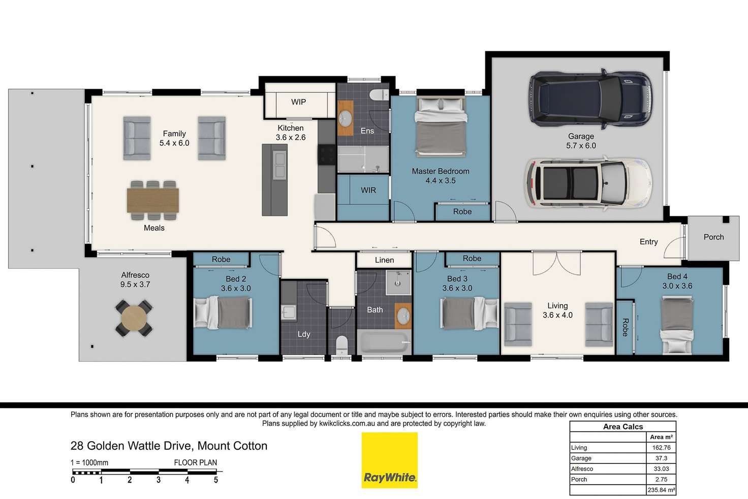 Floorplan of Homely house listing, 28 Golden Wattle Avenue, Mount Cotton QLD 4165