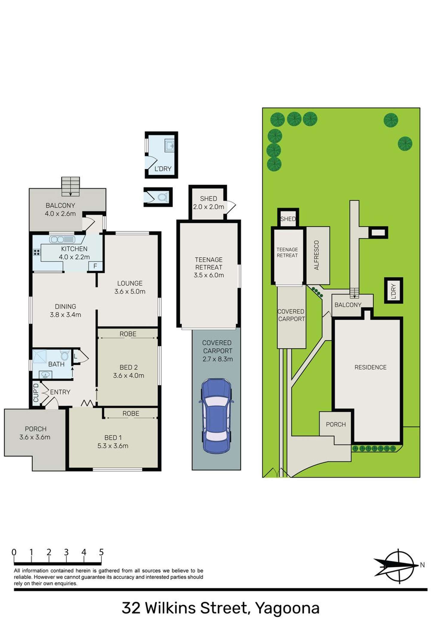 Floorplan of Homely house listing, 32 Wilkins Street, Yagoona NSW 2199