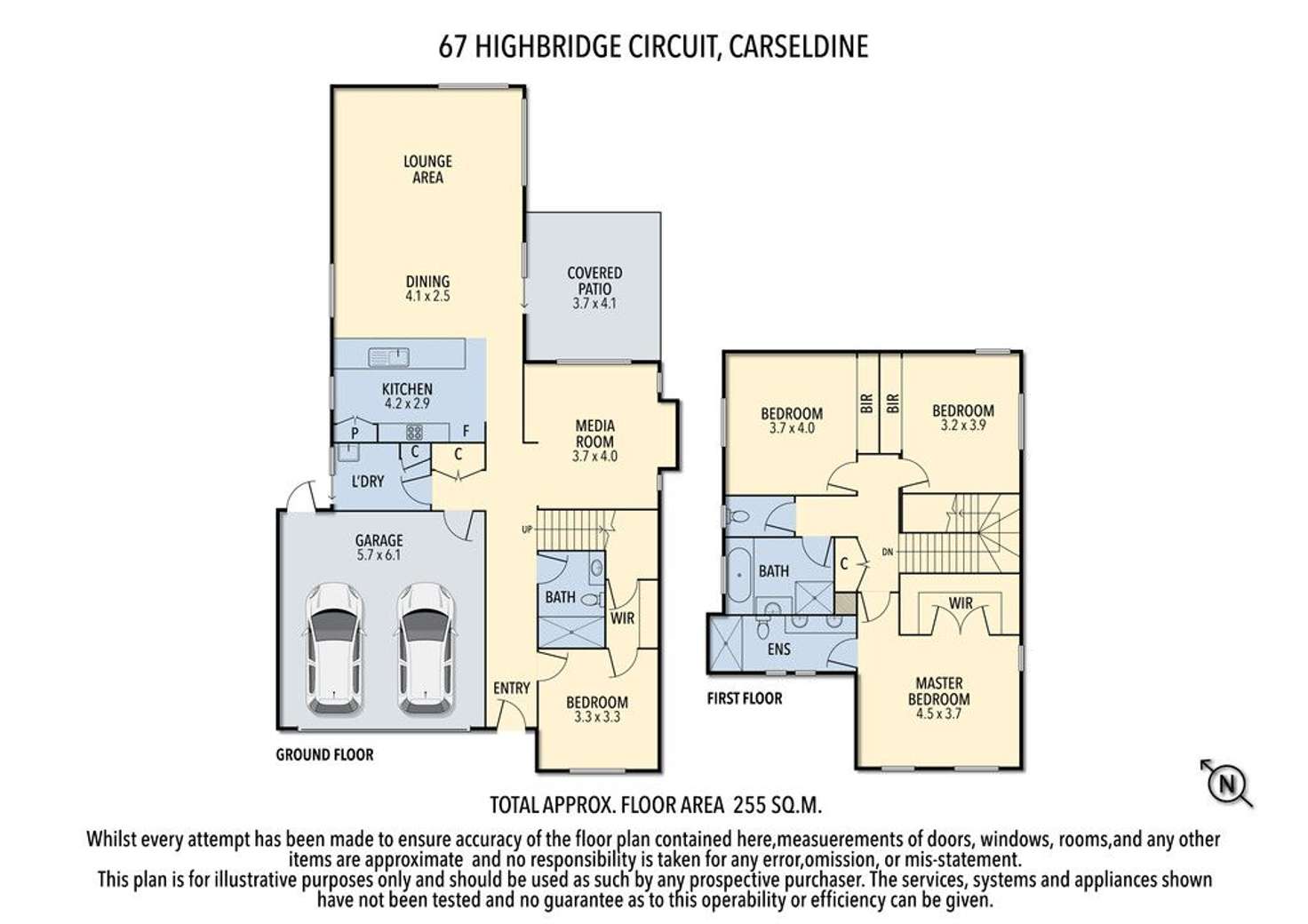 Floorplan of Homely house listing, 67 Highbridge Circuit, Carseldine QLD 4034