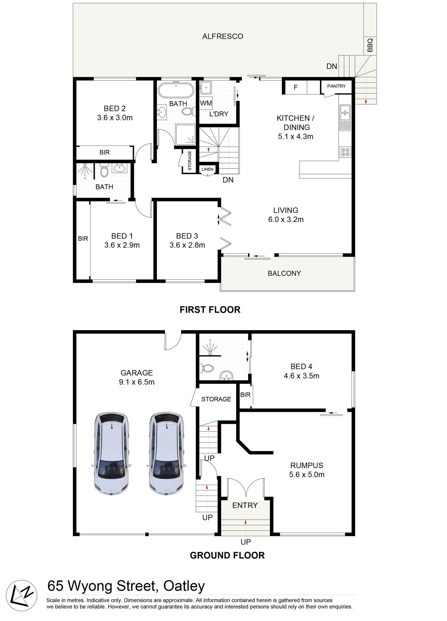 Floorplan of Homely house listing, 65 Wyong Street, Oatley NSW 2223