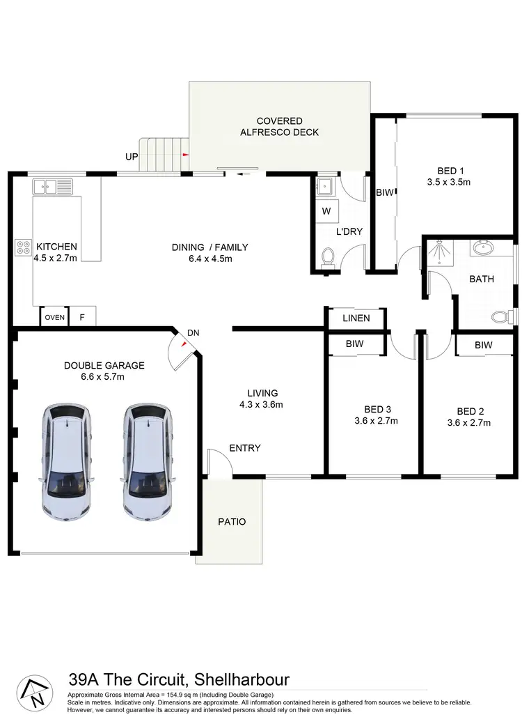 Floorplan of Homely house listing, 39A The Circuit, Shellharbour NSW 2529