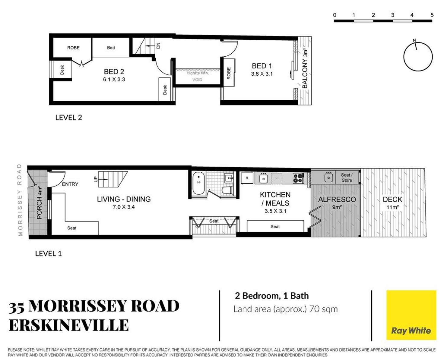 Floorplan of Homely house listing, 35 Morrissey Road, Erskineville NSW 2043