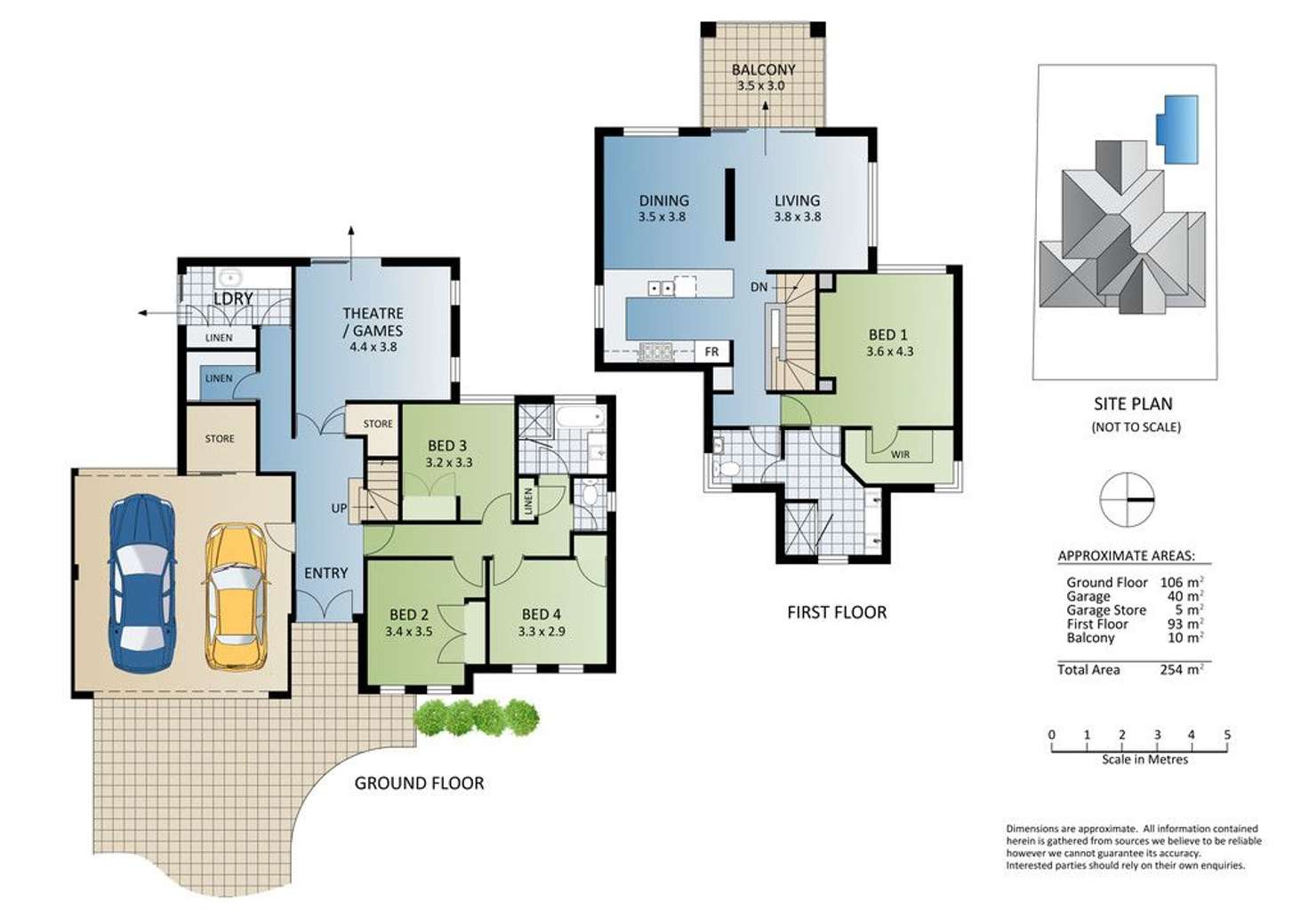 Floorplan of Homely house listing, 14 Seascape View, Yangebup WA 6164