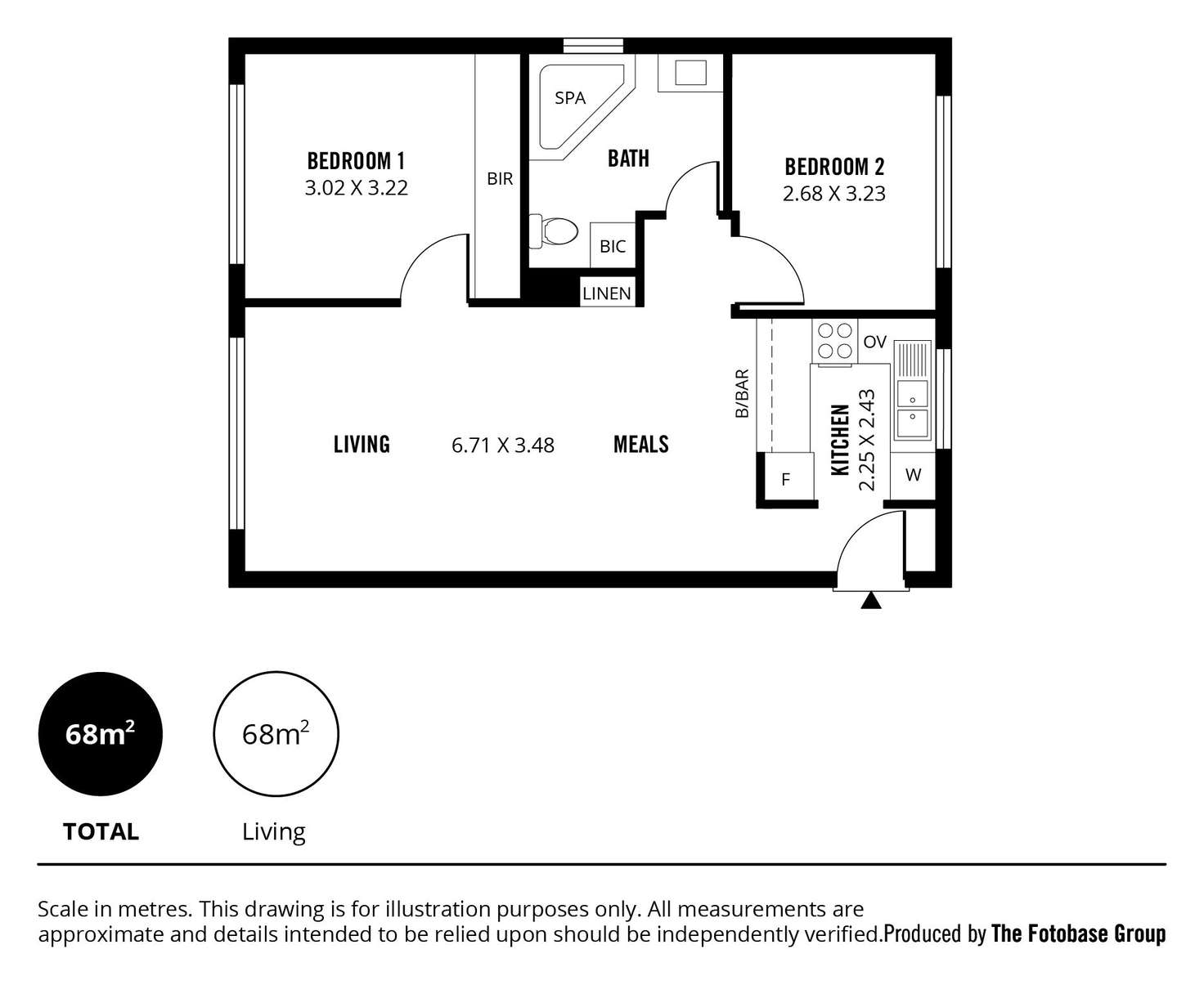 Floorplan of Homely unit listing, 10/266-274 South Terrace, Adelaide SA 5000