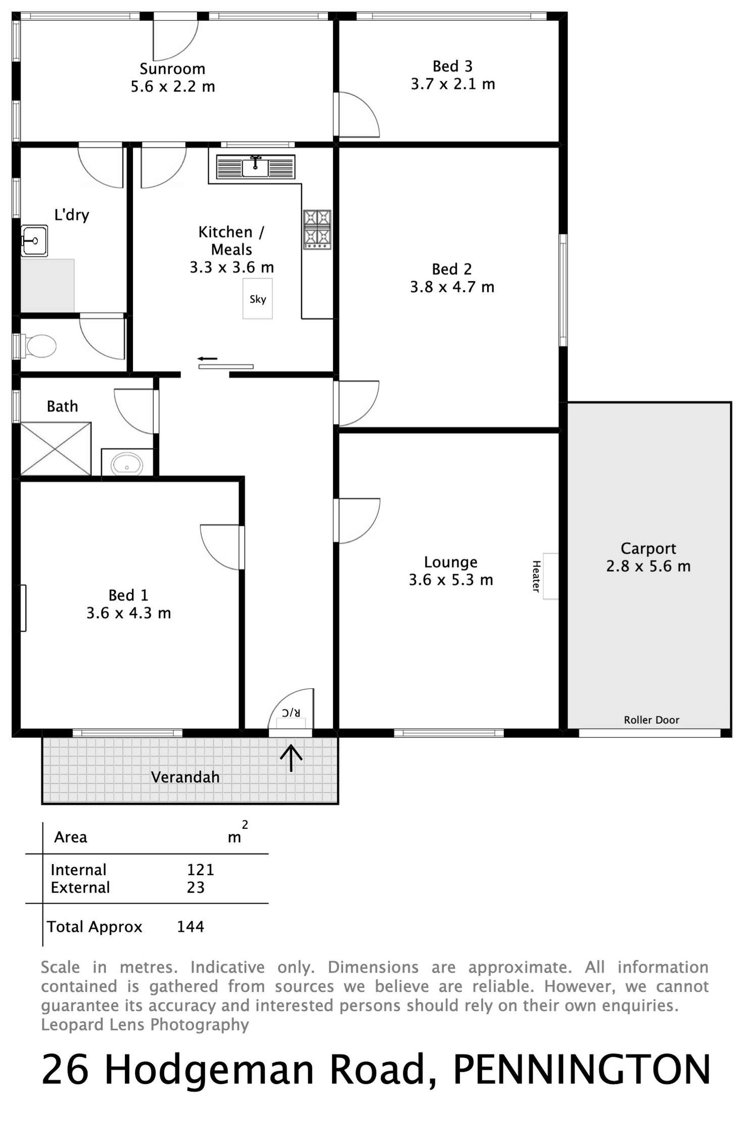 Floorplan of Homely house listing, 26 Hodgeman Road, Pennington SA 5013