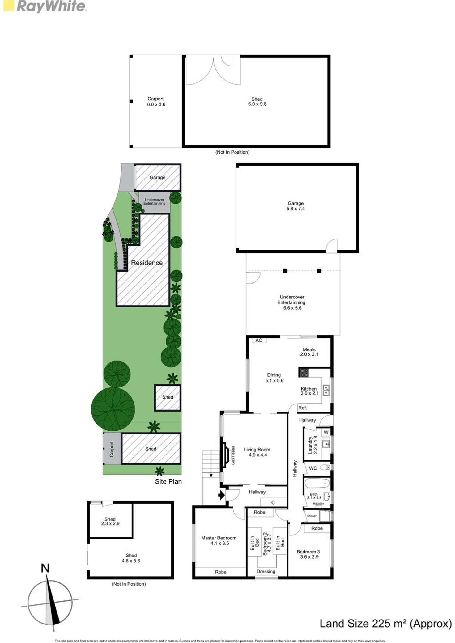 Floorplan of Homely house listing, 3 Greens Court, Mentone VIC 3194