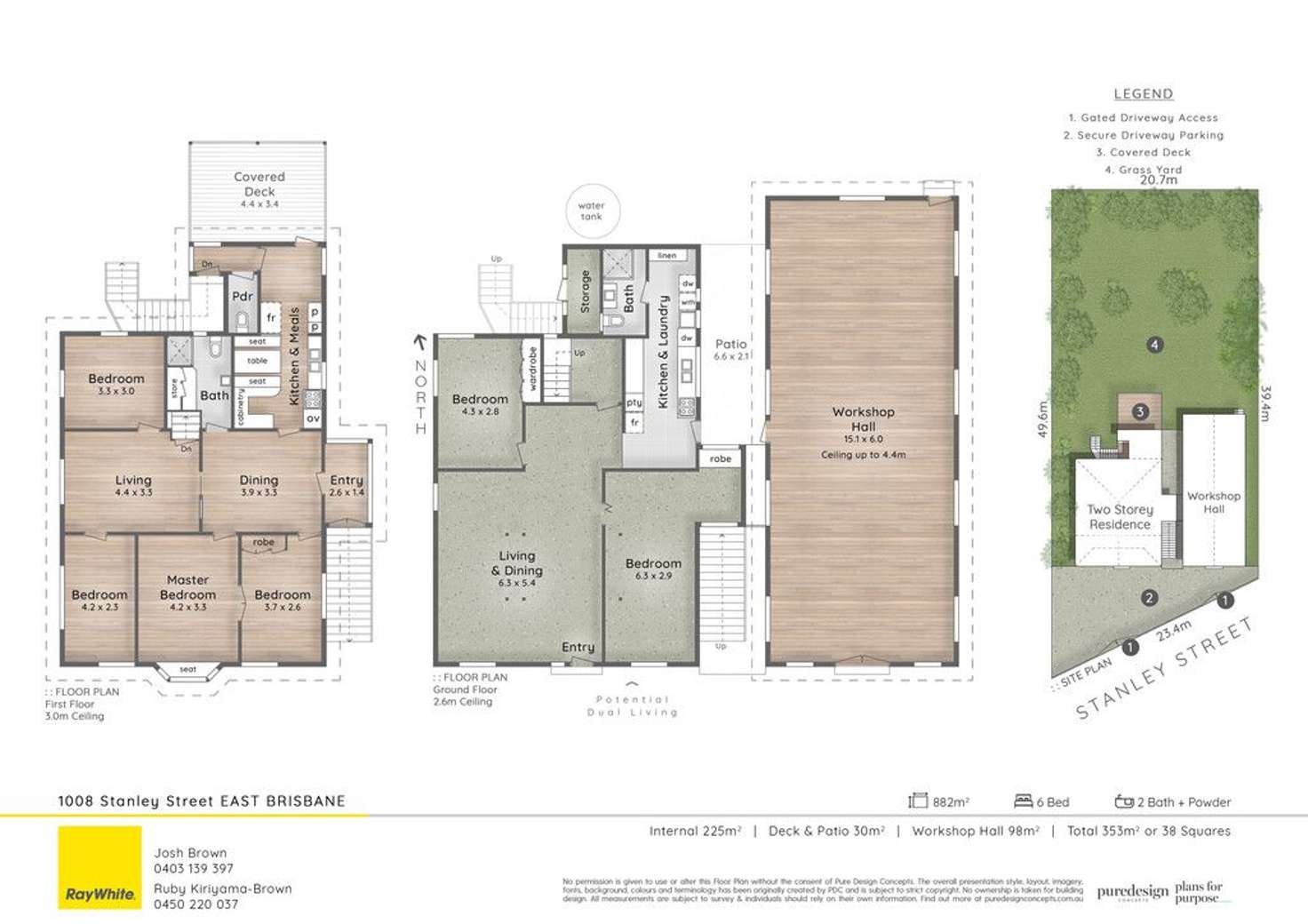 Floorplan of Homely house listing, 1008-1010 Stanley Street East, East Brisbane QLD 4169