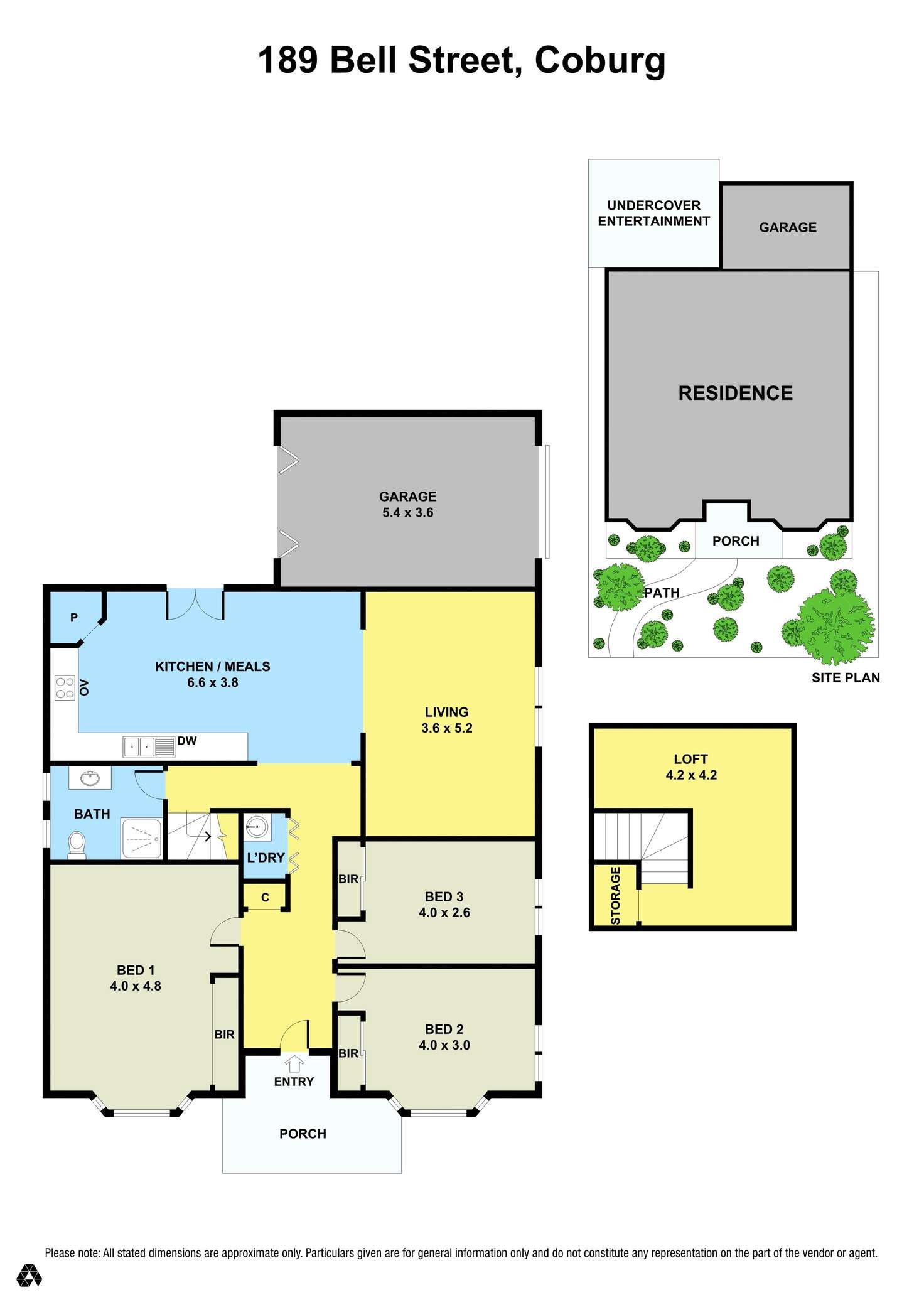 Floorplan of Homely house listing, 189 Bell Street, Coburg VIC 3058