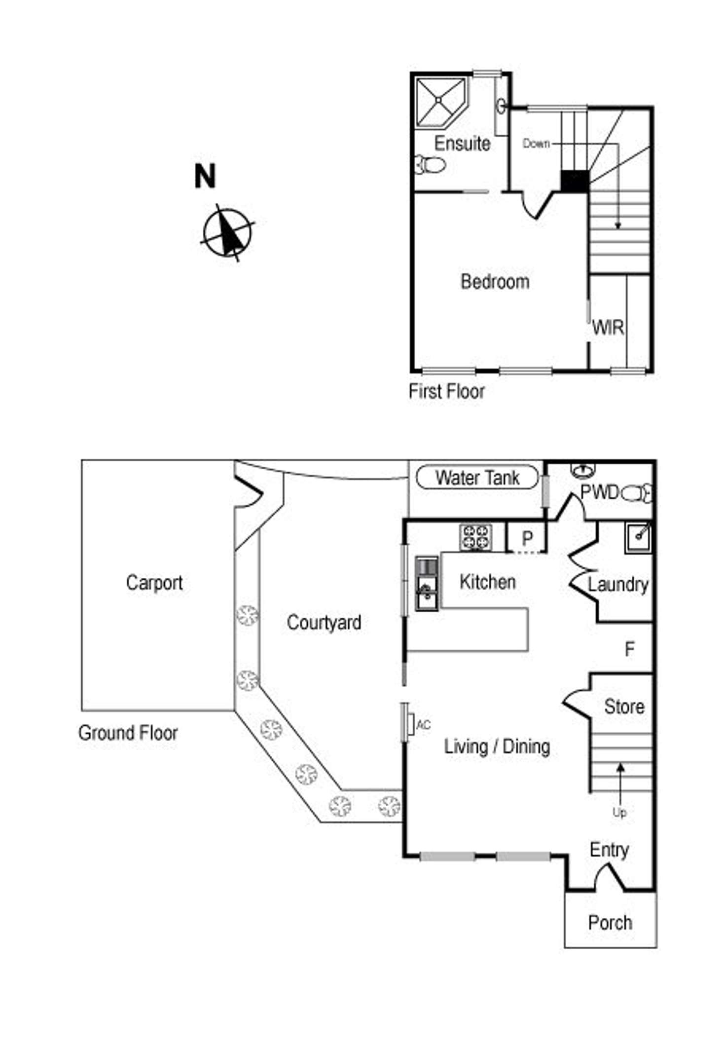 Floorplan of Homely unit listing, 4/1015 Nepean Highway, Moorabbin VIC 3189