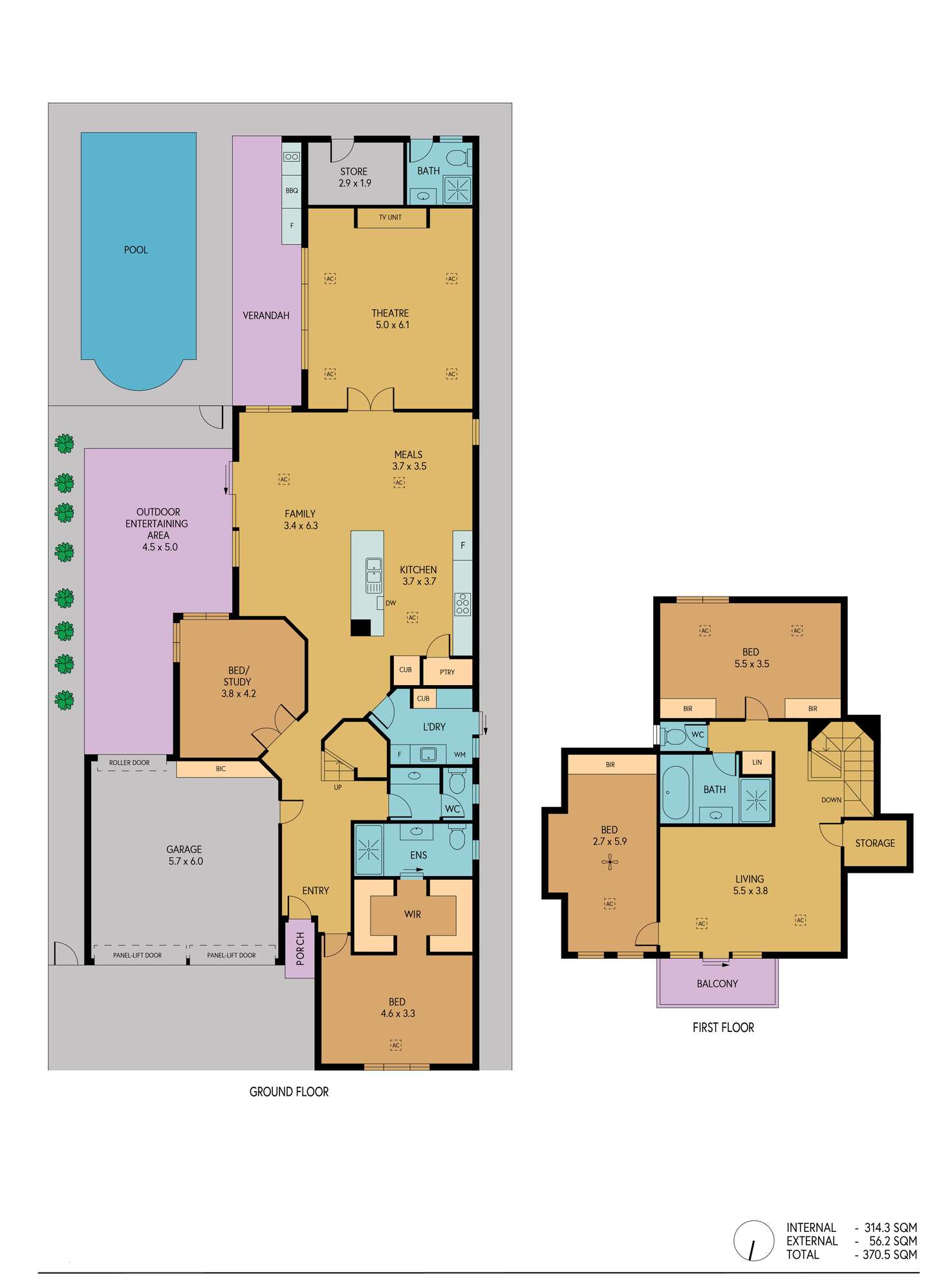 Floorplan of Homely house listing, 14 Kopcheff Avenue, Fulham Gardens SA 5024