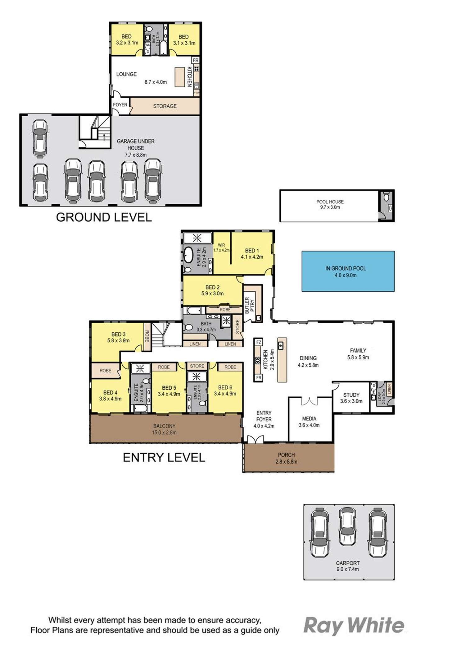 Floorplan of Homely house listing, 145 Dobson Road, Clear Mountain QLD 4500