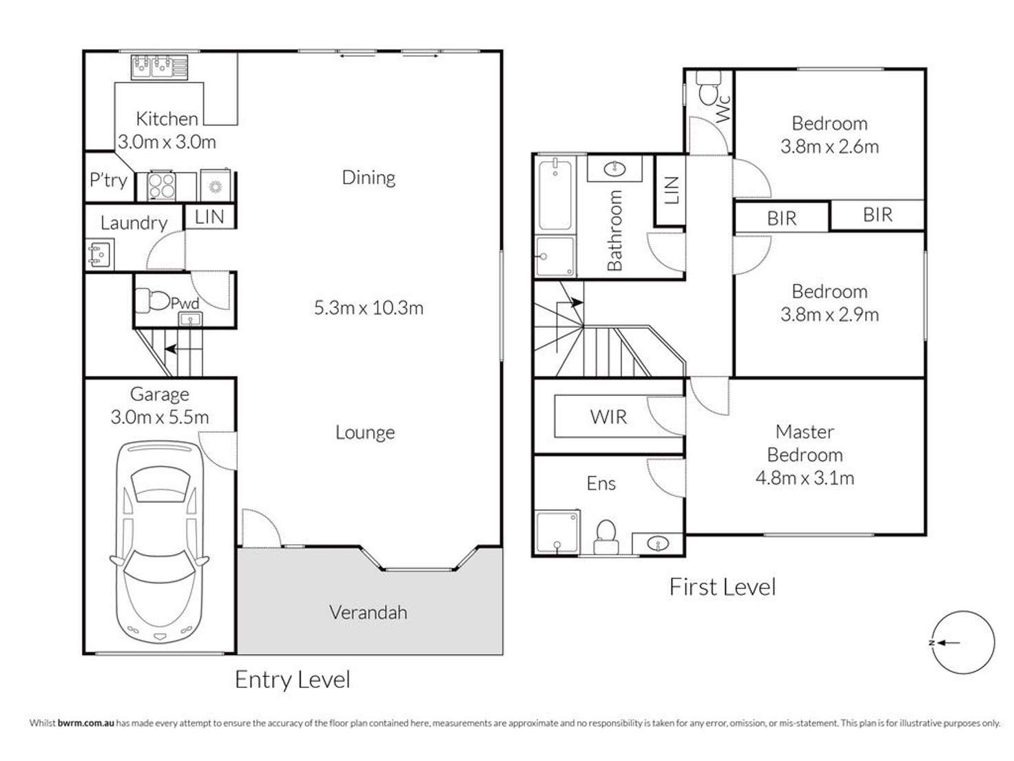 Floorplan of Homely house listing, 10A Andove Street, Belrose NSW 2085