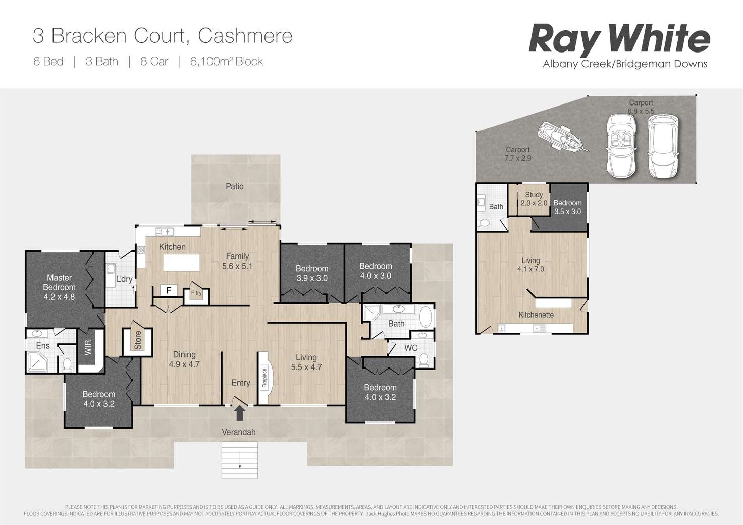 Floorplan of Homely house listing, 3 Bracken Court, Cashmere QLD 4500