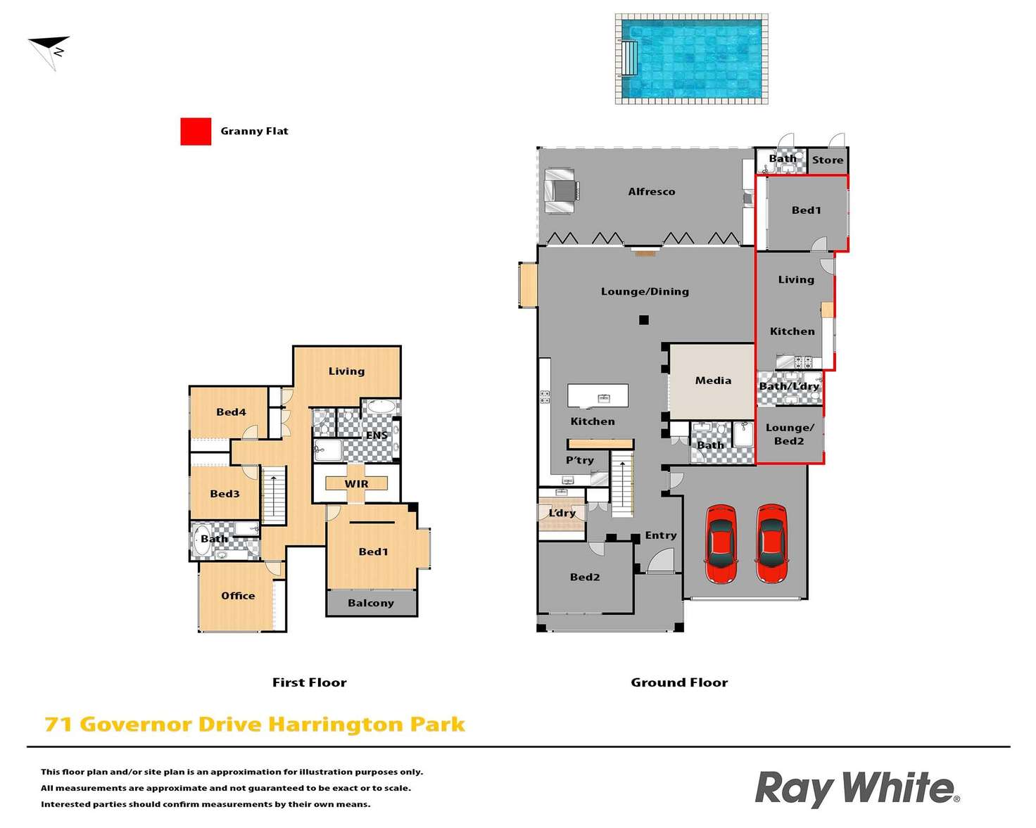 Floorplan of Homely house listing, 71 Governor Drive, Harrington Park NSW 2567