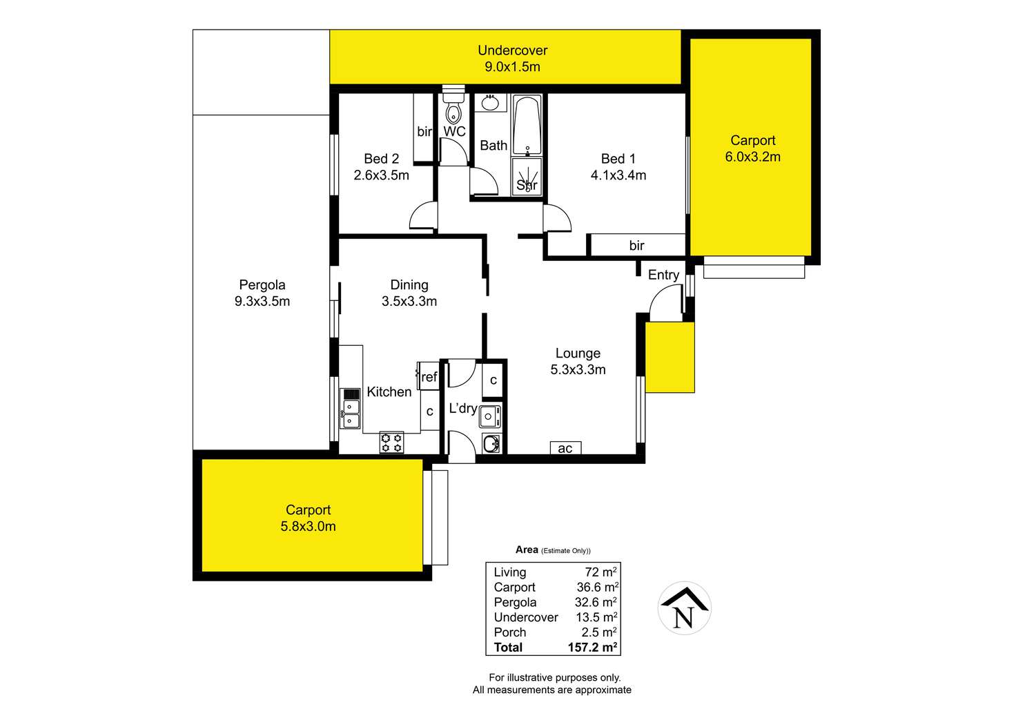 Floorplan of Homely unit listing, 4/45 De Laine Avenue, Edwardstown SA 5039