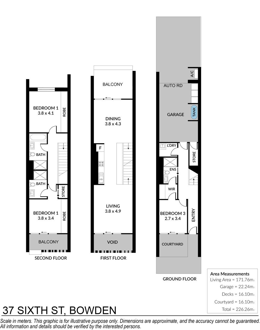 Floorplan of Homely house listing, 37 Sixth Street, Bowden SA 5007