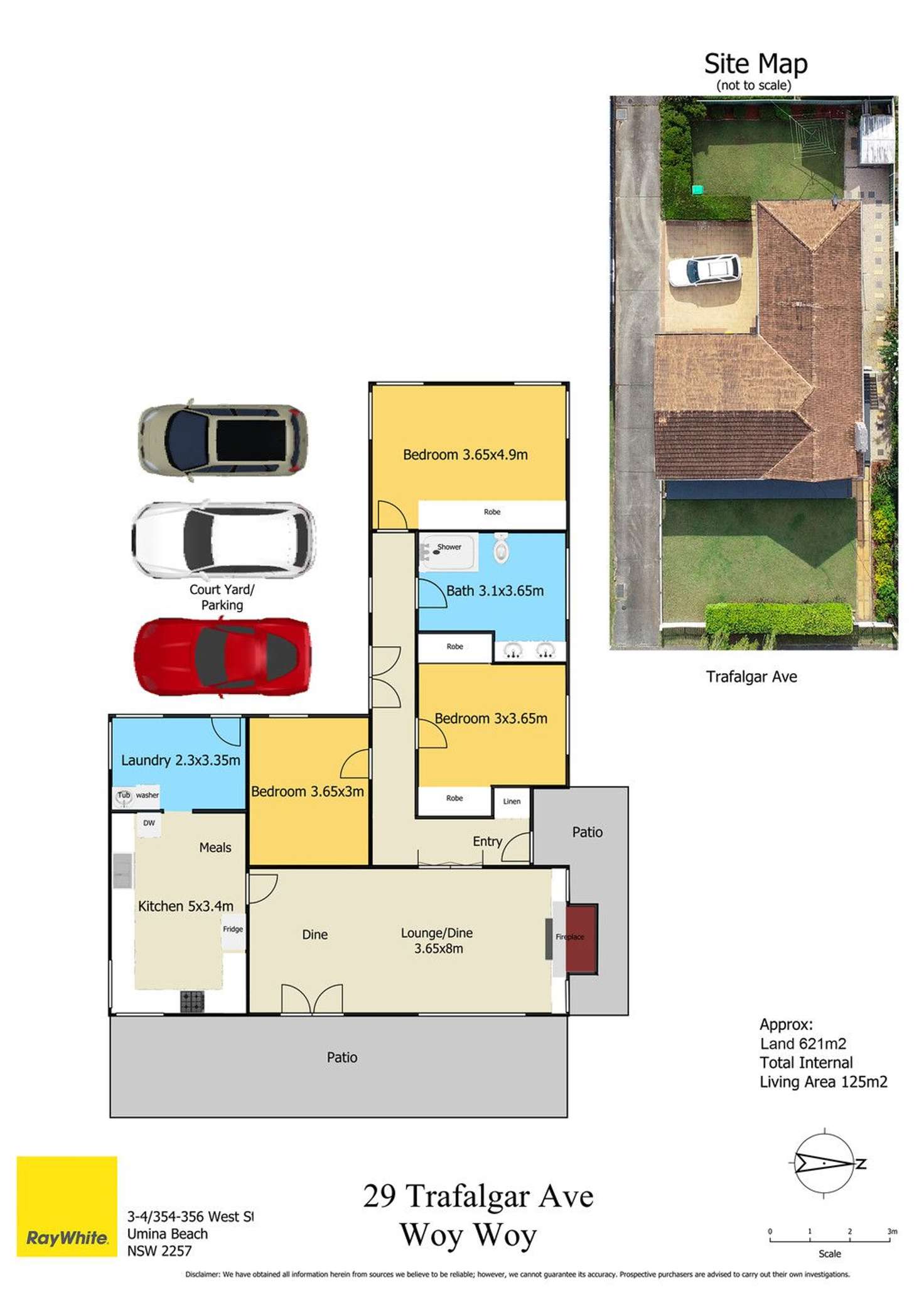 Floorplan of Homely house listing, 29 Trafalgar Avenue, Woy Woy NSW 2256