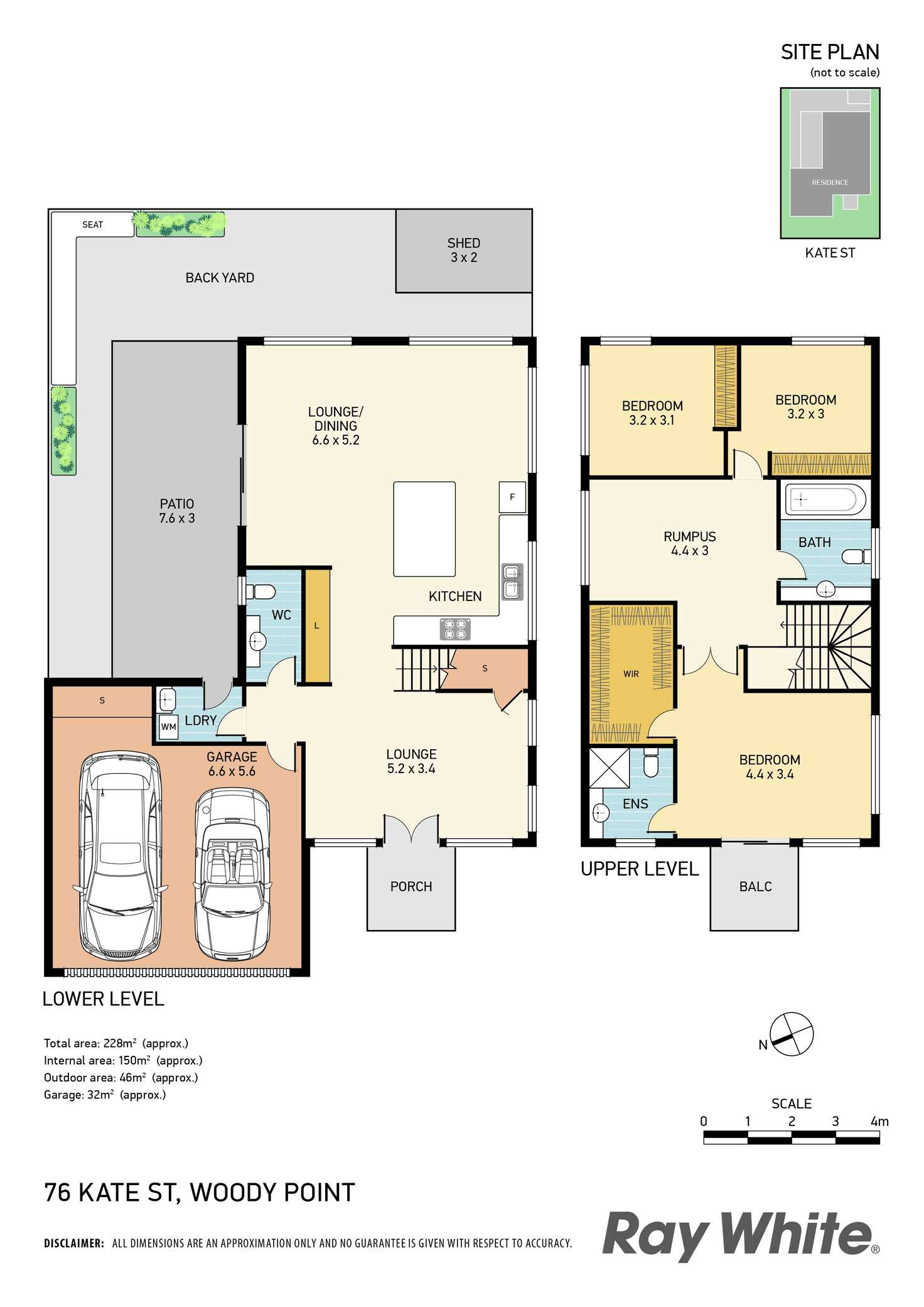 Floorplan of Homely house listing, 76 Kate Street, Woody Point QLD 4019