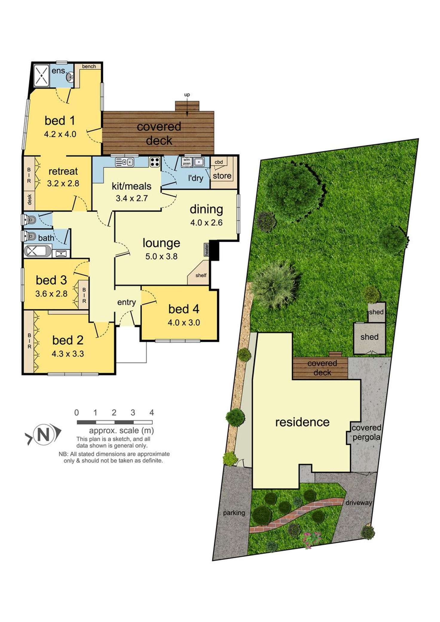 Floorplan of Homely house listing, 11 The Outlook, Glen Waverley VIC 3150