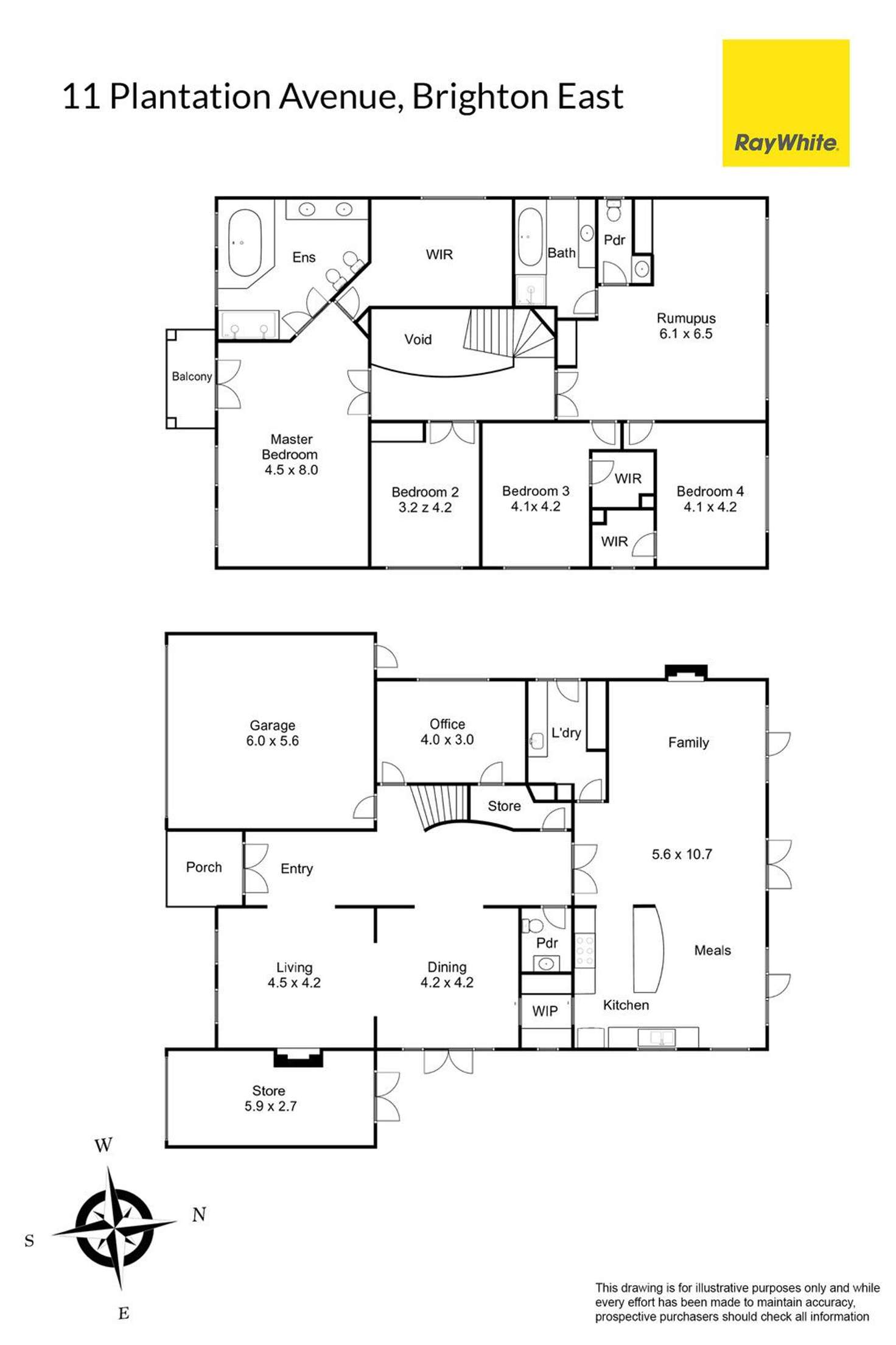 Floorplan of Homely house listing, 11 Plantation Avenue, Brighton East VIC 3187