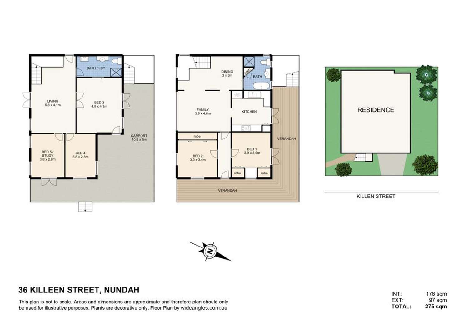 Floorplan of Homely house listing, 36 KILLEEN Street, Nundah QLD 4012