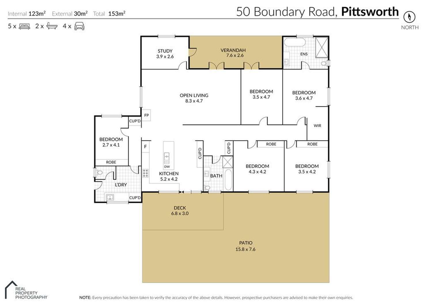 Floorplan of Homely ruralOther listing, 50 Boundary Road, Pittsworth QLD 4356