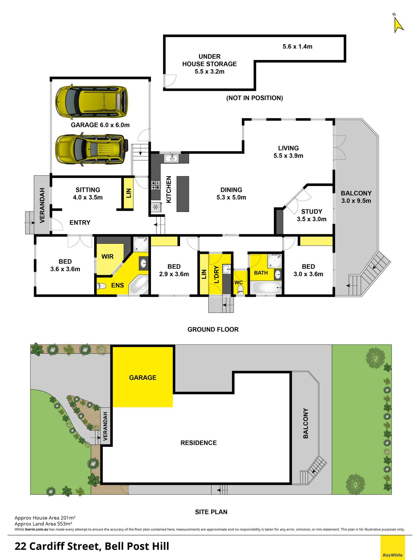 Floorplan of Homely house listing, 22 Cardiff Street, Bell Post Hill VIC 3215