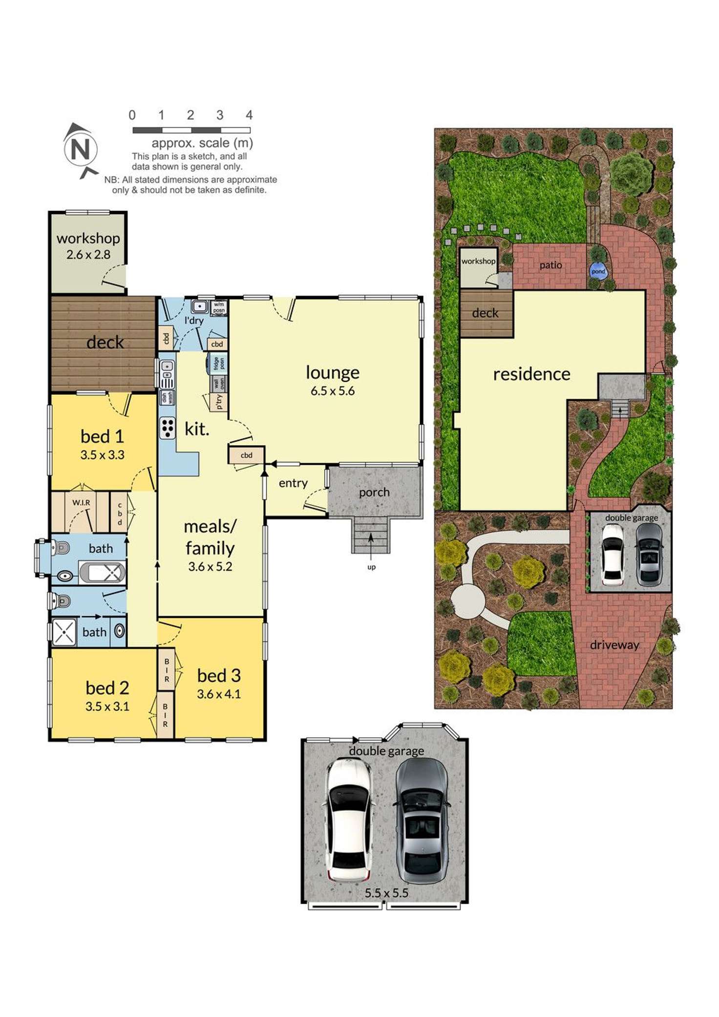 Floorplan of Homely house listing, 27 Rowitta Drive, Glen Waverley VIC 3150
