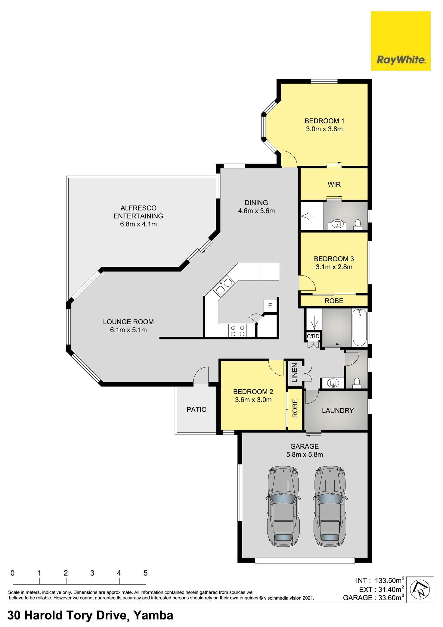 Floorplan of Homely house listing, 30 Harold Tory Drive, Yamba NSW 2464